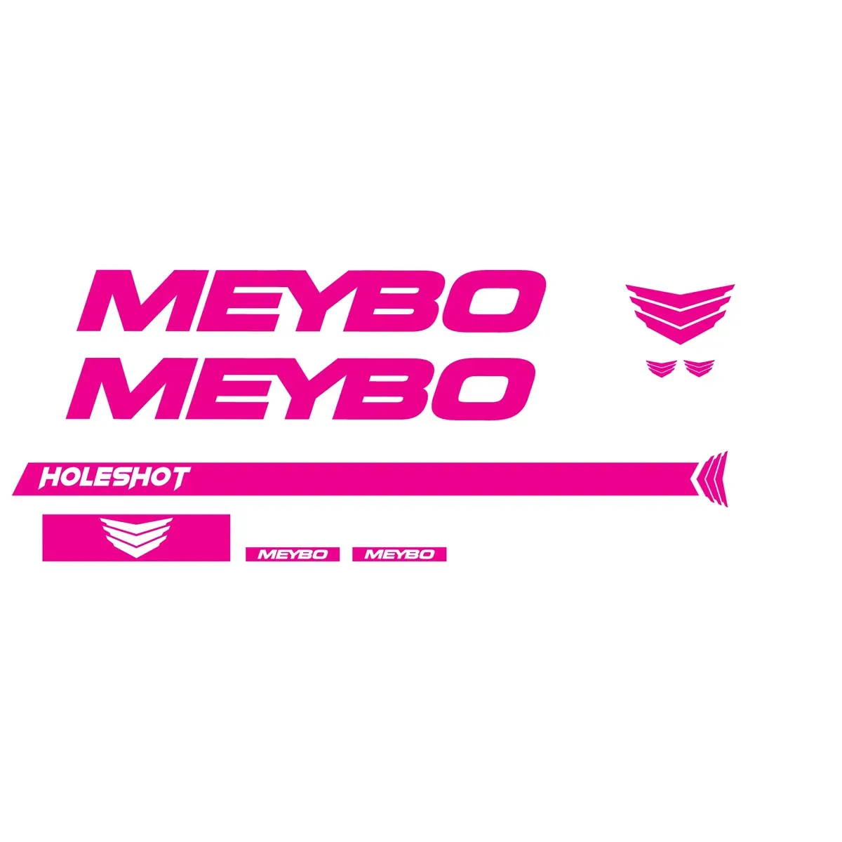 Meybo Holeshot Sticketset Pink